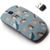 2.4G Wireless Mouse with Cute Pattern Design for All Laptops