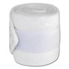 Fleecebandage Mini Shetty, 4er Set, weiß