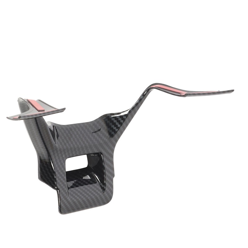 Steering Wheel Trim Decoration Carbon Fiber Style Interior Steering Wheel