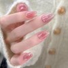 Nail Tips, 24 Pieces, Nail Tips, Short, Spring and Summer