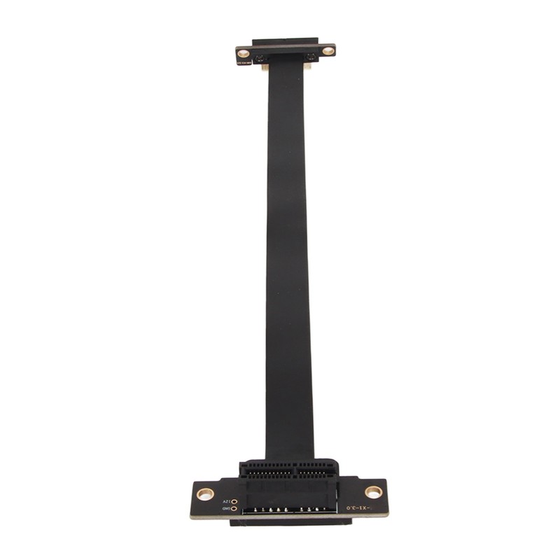 PCIE 3.0 1X Extension Cable Dual 90 Degree Right Angle