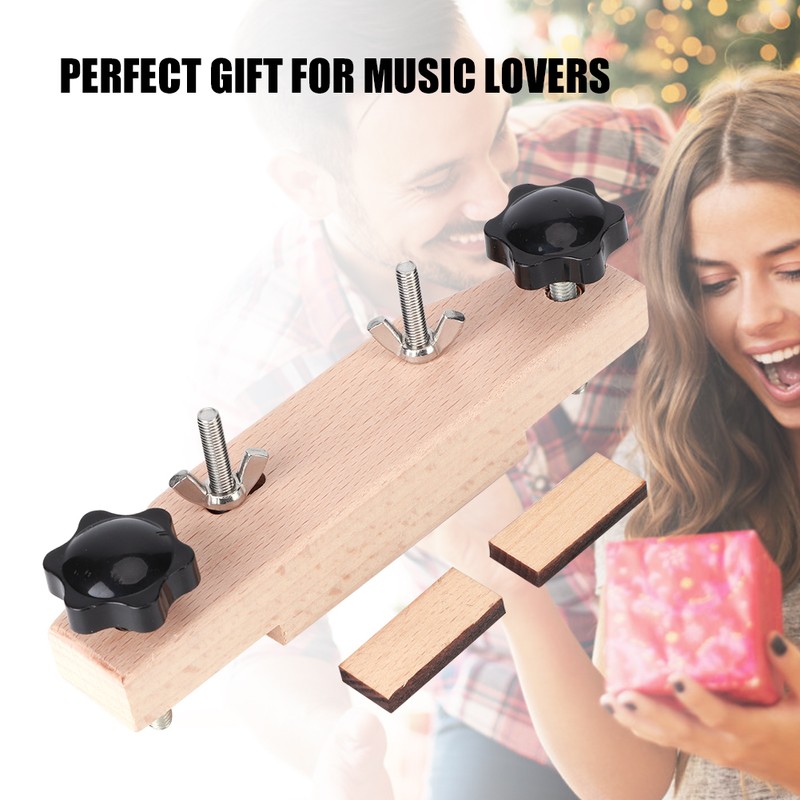 Guitar Bridge Clamp Maple Luthier Maintenance Tools Install Repair Replace