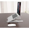 [Foldable & Adjustable Angle] Laptop Stand A, Black