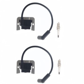 Hutdkte 12 584 01-S 12 584 04-S Ignition Coil for Kohler CV11 CV12.5 CV13 CV14 CV15 CH11 CH12.5 CH13 CH14 CH15 CV430 CV460, for John Deere GT225 LT133 LT155 LT160 Engines, 2 Pack