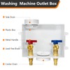 HeSun Washing Machine Outlet Box,Pex A Expansion Washer Box with