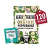 Heath & Heather Té Menta Orgánica, 20g, caja de 20