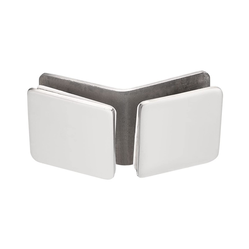 HARFINGTON Stainless Steel 135 Degree Glass Clamp, 6pcs for 8-12mm