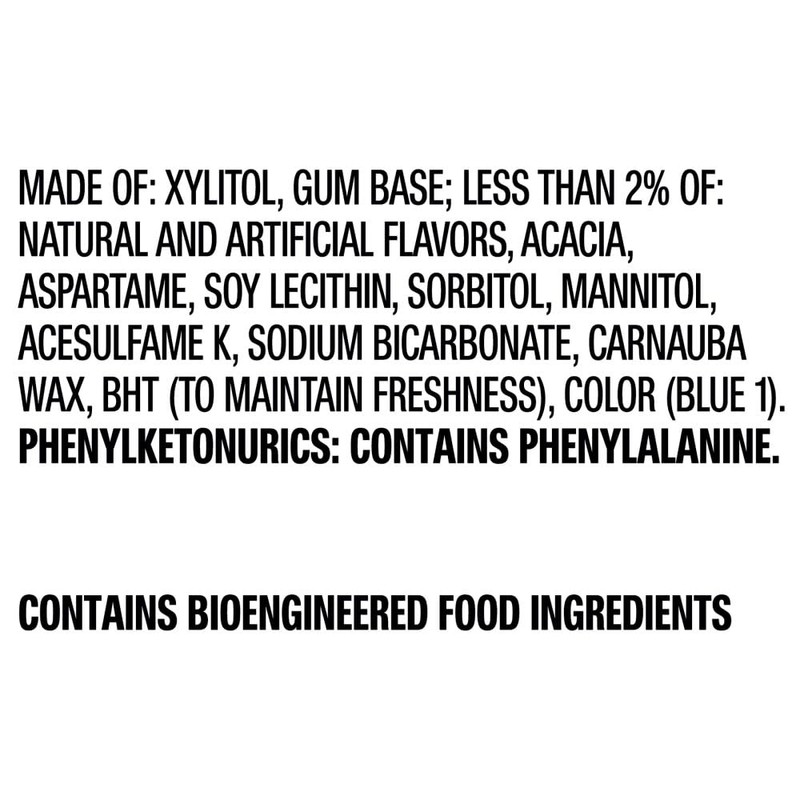ORBIT Gum White Peppermint Sugar Free Chewing Gum Bulk Pack,