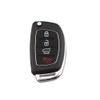 Car Key Case 4 Buttons Car Key Cover for Hyundai