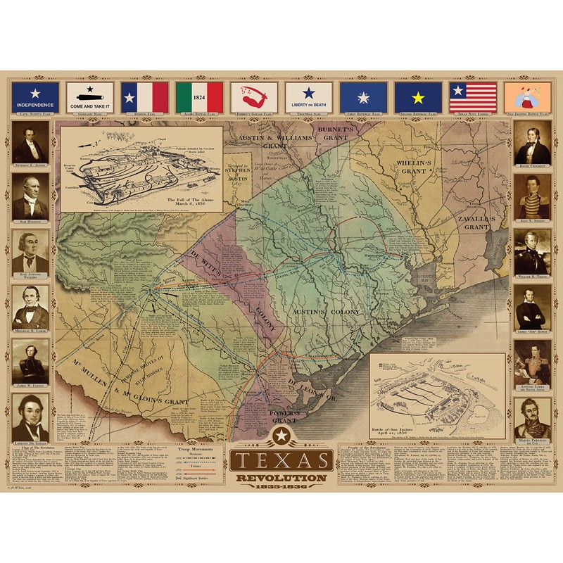 Texas History Classroom Bundle - Texas Revolution, Comanches, & Cattle