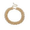 Chunky Gold Necklace for Women Punk Statement Necklaces Trendy Thick