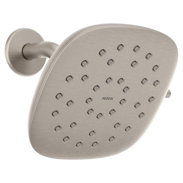 Moen Verso Eco-Performance Infiniti Dial Square Rain Shower Head, 6-Inch
