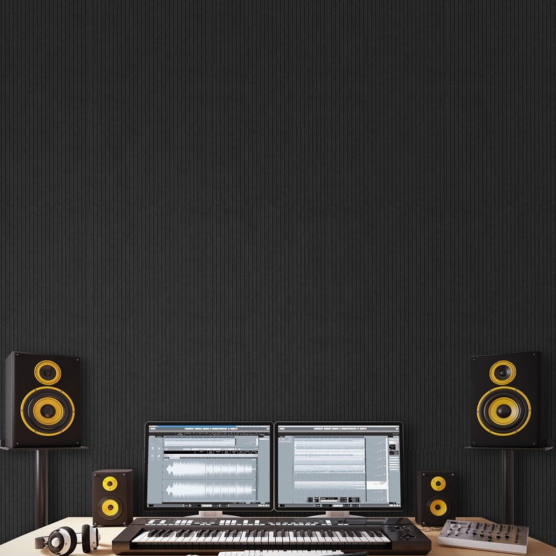 VEVOR 5 Pack Acoustic Panels with Self Adhesive, 47.2 x