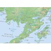 Detailed Alaska Physical State Map - 23.3 x 16.5 Inches