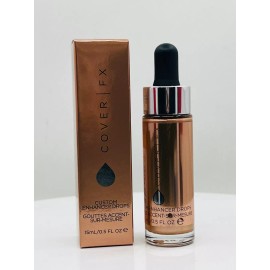 COVERFX Custom Enhancer Drops #Rose Gold -0.5 oz (NIB)