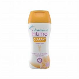 LOMECAN V - Shampoo Íntimo Aclarante. Con activos aclarantes, extracto de manzanilla y acido láctico que balancea tu pH. Botella con 200ml