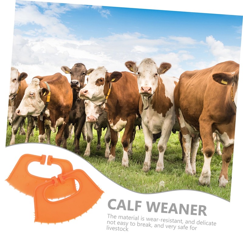 POPETPOP Livestock Weaner Calf Weaning Tool Weaner Clamp Bull Nose