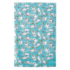 Puckator Cotton Tea Towel - Simon's Cat 2021 - Tea Towels For New House Home Kitchen Household Essentials Cloth - Must Haves - Catering Stuff - T Towels - Teatowel - Fashion Gabdets New