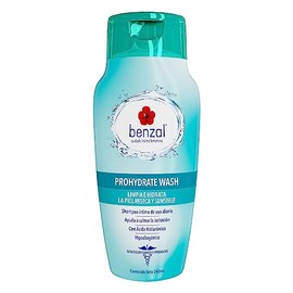 Benzal Wash Jabon Intimo Femenino, ProHydrate, Shampoo Intimo Mujer, Jabon Intimo, Limpia e Hidrata, 240 ml