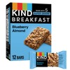 KIND Breakfast Bars Blueberry Almond 6 Pack Gluten Free Healthy
