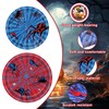 100 Pcs Spider Party Tableware Set – Disposable Red and