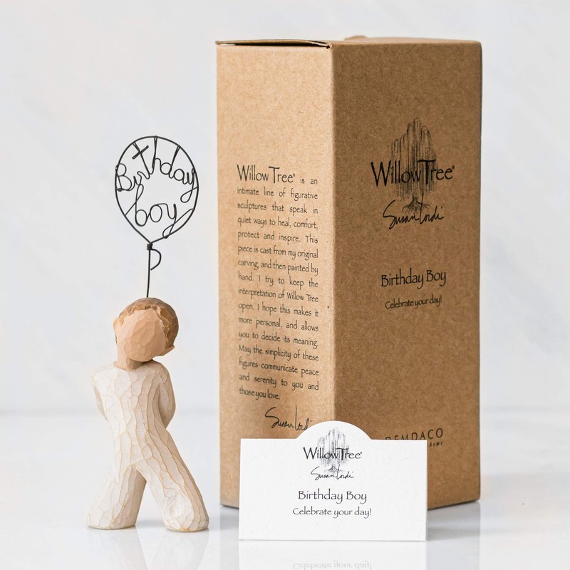 Willow Tree Birthday Boy, Sculpted Hand-Painted Figure