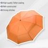 Mr. Pen- Windproof Travel Umbrella, Orange, Automatic Umbrellas for Rain,