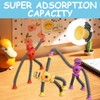 Pack of 4 Telescopic Suction Cup Robot, Sensory Robot Toy,