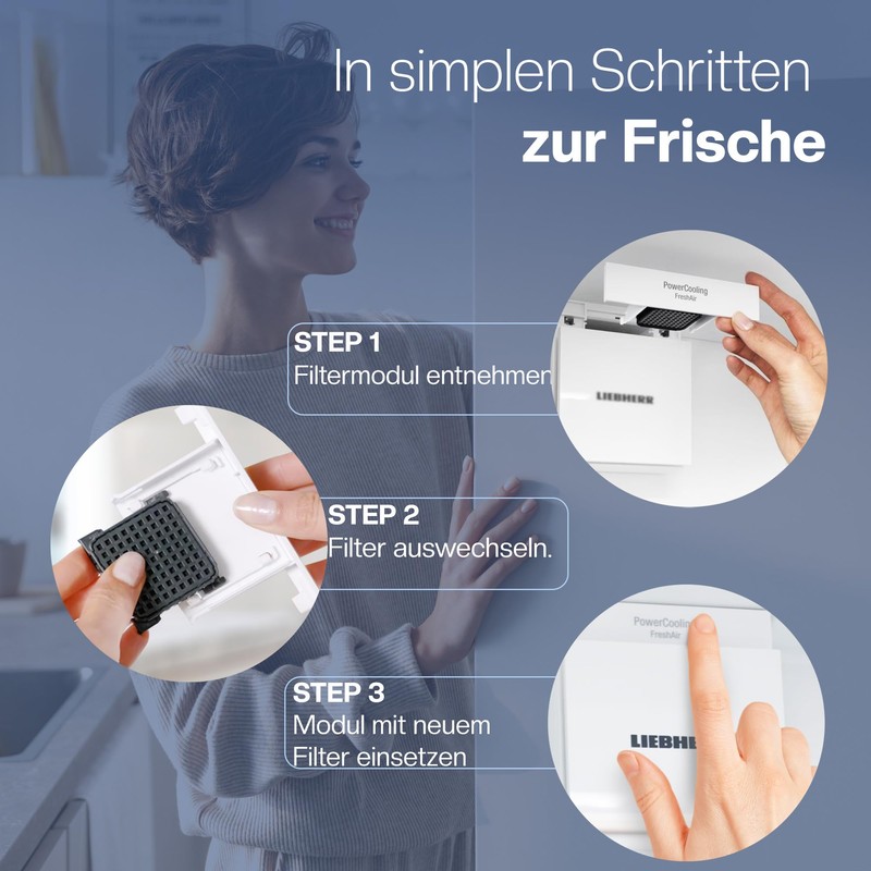 Filter for Liebherr Fresh Air Fridge - Replaces 7440021-00 [9096989,