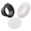 SDTC Tech 3 Inch Round Air Vent ABS Louver Grille