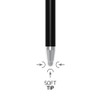 Universal Connector Pin with Spring Cable 40 cm Black