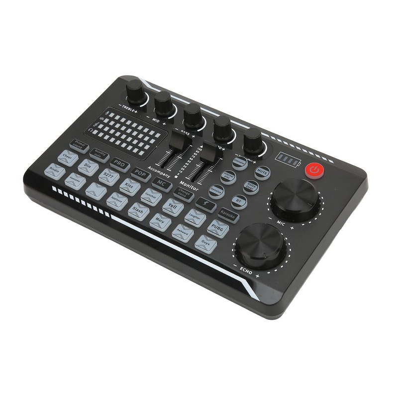 Sound Mixer Multiple Sound Effects Voice Change Live Broadcast Sound