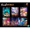 Buffalo Games - 4-in-1 Vivid World Multipack Puzzles Multicolor, 500