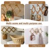 Tnstbiee Rustic Adjustable Hanging Herb Drying Rack-Holds 10 Bouquets, Space-Saving