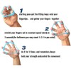 Finger Stretcher Trainer, Pack of 3 Finger Strength Trainer, Finger
