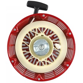 MEEIHUI GX390 Pull Start Starter Recoil Cover for Honda GX340 GX390 GX420 GX610 GX620 11HP 13HP Generator Replaces 28400-ZE3-W01ZA Pull Cord Rope (Red)