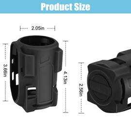 49-16-2563 Impact Driver Protective Rubber Boot Compatible with Milwaukee M12 Fuel 1/2 and 3/8 Stubby Impact Wrenches 2562-20 2563-20 2563P-20