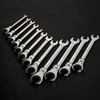 SagaSave Ratcheting Wrench Open Flex-Head Open End Double Opening Ratchet