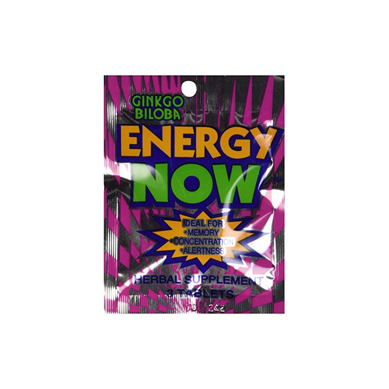 Ginko BILOBA Energy Pills 24 Packs 3 Tables Each