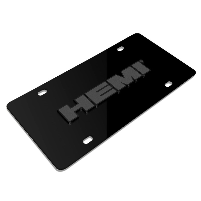 iPick Image for HEMI Logo 3D Dark Gray Logo on