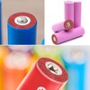MECCANIXITY 300PCS 18650 Lithium Battery Insulator Rings, Hollow Electrical Insulation