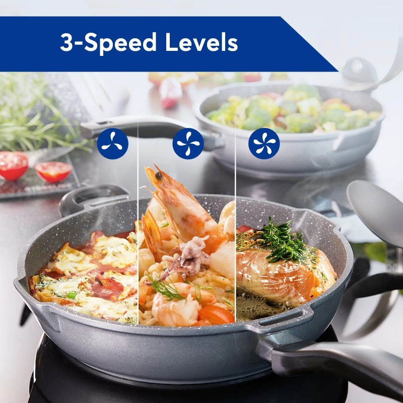 3 Speed Under Cabinet Range Hood Stainless Steel Vent for