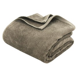 Rivere 100% Egyptian Cotton 100% Summer Towel Blanket Moisture Wicking Heavyweight (Greige)