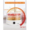 Commercial Chef Food Dehydrator, Five 9.25” BPA-Free Plastic Trays, Dehydrates
