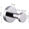 Wall Mount Bathoom Towel Hook, SUS304 Stainless Steel Towel Robe