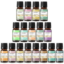Fragrance Oil Set, 4/5/8 Counts Natural Style Pre-diluted Multi-scented Oil, Home Care Supplies  for Living Room Bathroom Dormitory Car Office - Color: Multicolor, Specification: combination 1