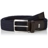 BRAX Men's Hi Flex Elastic Braided Belt, navy