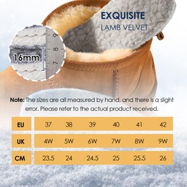 2 Pairs of Lambswool Warm Insoles, Heat Soles, Lambswool Winter Soles, Lambswool Soles, Thick Insoles, Robust Winter Insoles for All Shoe Types (41 EU)