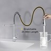 SOKA Kitchen Sink Faucet Single Handle with Pull Down Sprayer