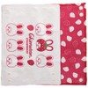 Prememo Chimutan Drool Pad 2-Piece Set, Strawberry, Made in Japan,